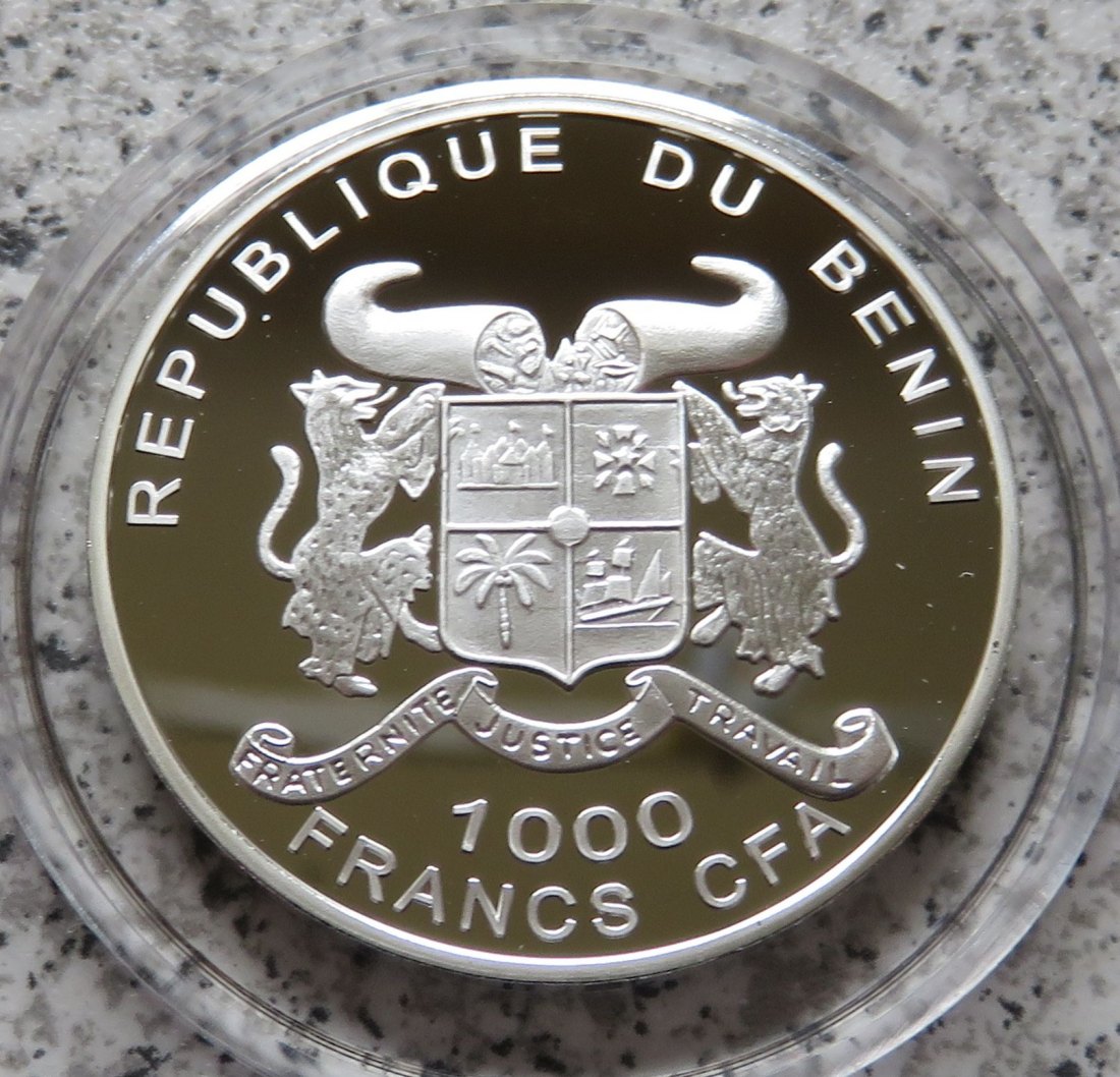  Benin 1000 Francs 2001   