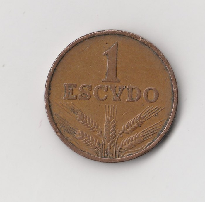  1 Escudo Portugal 1971 (M700)   