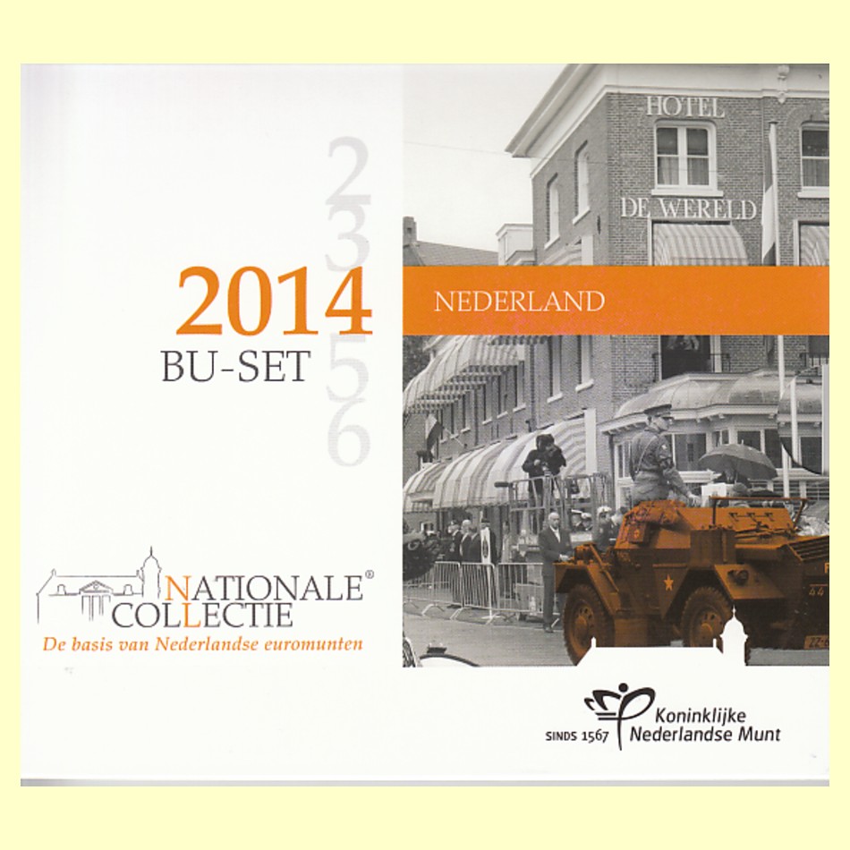  Offiz. Euro-KMS Niederlande *Nationale Collectie - Kulturerbe* 2014   