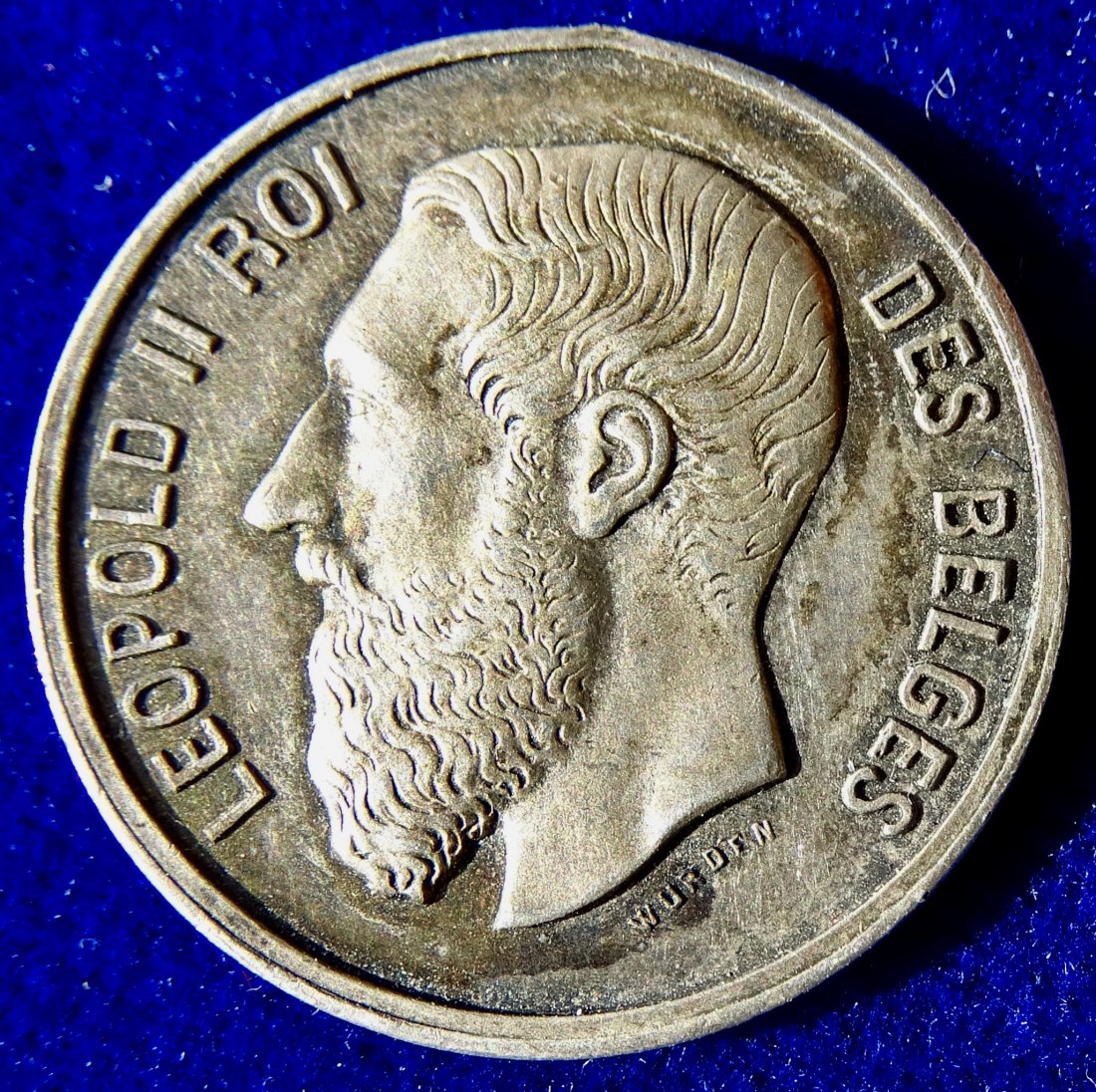  Belgien, Rotes Kreuz Medaille 1870 im Deutsch-Französischen Krieg, Medicina in Nummis   