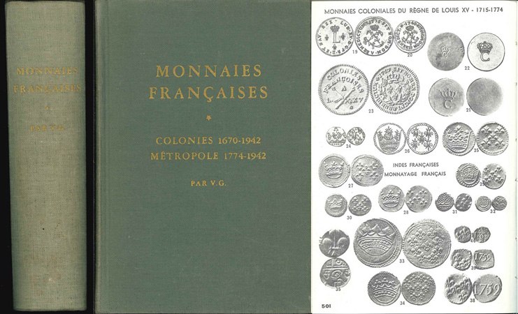  Guilloteau, Victor; 1670 - 1942 272 Années de Numismatiyue Francise;   