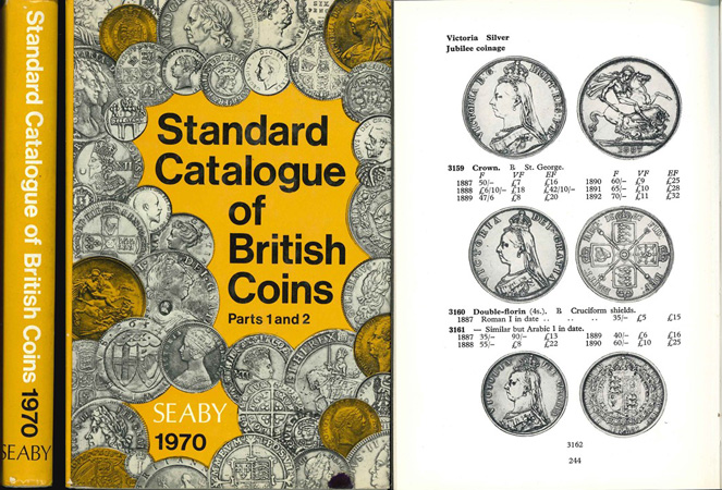  Seaby, Peter; Standard Catalogue of British Coins; London 1970   
