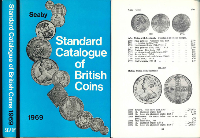  Seaby, Peter; Standard Catalogue of British Coins; London 1969   