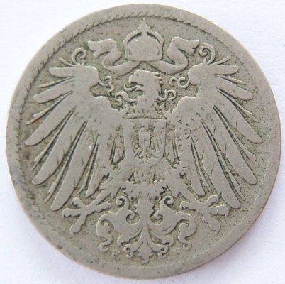  Deutsches Reich 10 Pfennig 1890 F K-N s   