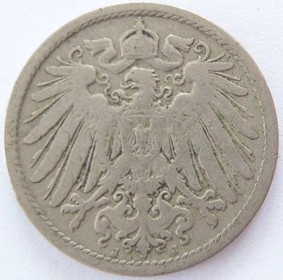  Deutsches Reich 10 Pfennig 1890 J K-N s+   