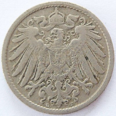  Deutsches Reich 10 Pfennig 1892 D K-N ss   