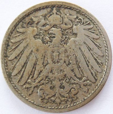 Deutsches Reich 10 Pfennig 1900 F K-N s+   