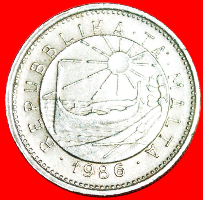  * SHIP and the SUN: MALTA ★ 5 CENTS 1986! LOW START ★ NO RESERVE!   