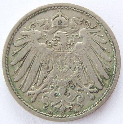  Deutsches Reich 10 Pfennig 1906 A K-N ss+   