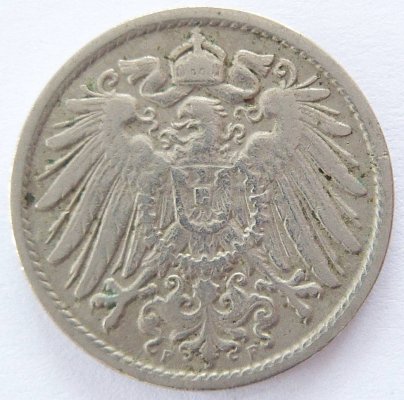  Deutsches Reich 10 Pfennig 1907 F K-N ss   