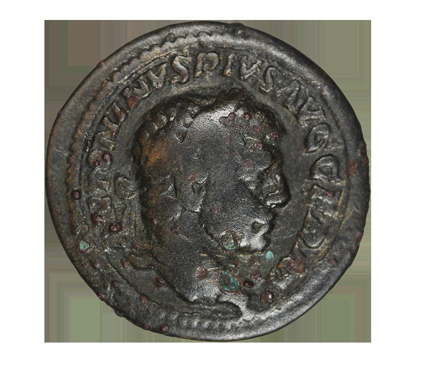 Caracalla 198-217, Roma,AE Limes Denarius , 2,32g.