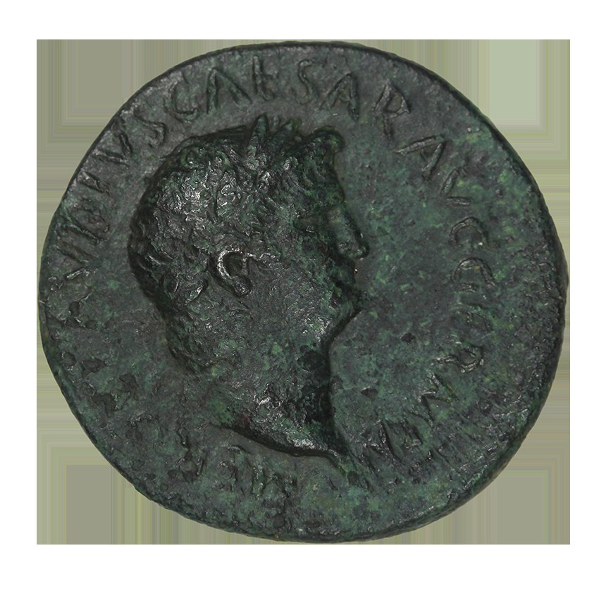  Nero 54-68 AD, AE As, 8,16 g.   