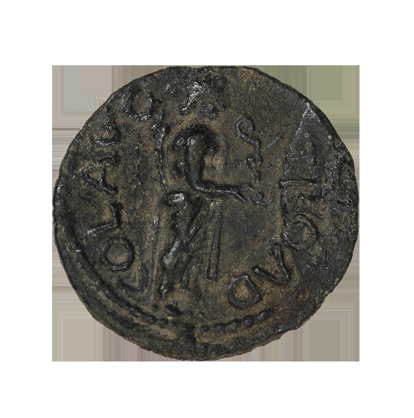  Gordian III 238-244 , Alexandria,Troas, AE 19 , 4,31g.   