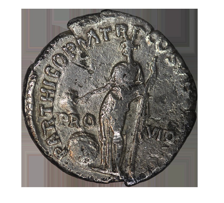 Trajan 112-117 ,AR Denarius, 2,97 g.   
