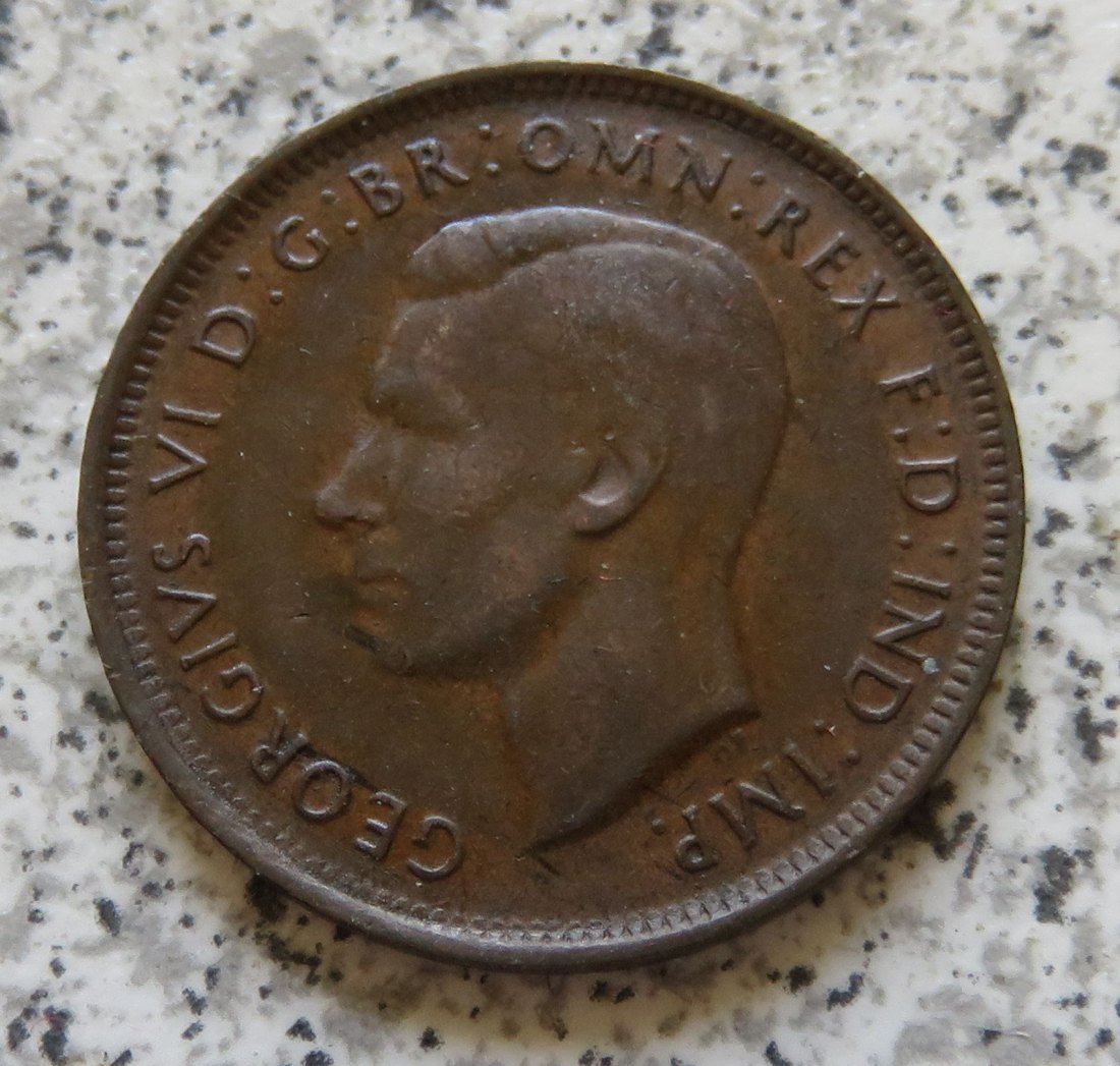  Australien half Penny 1948   