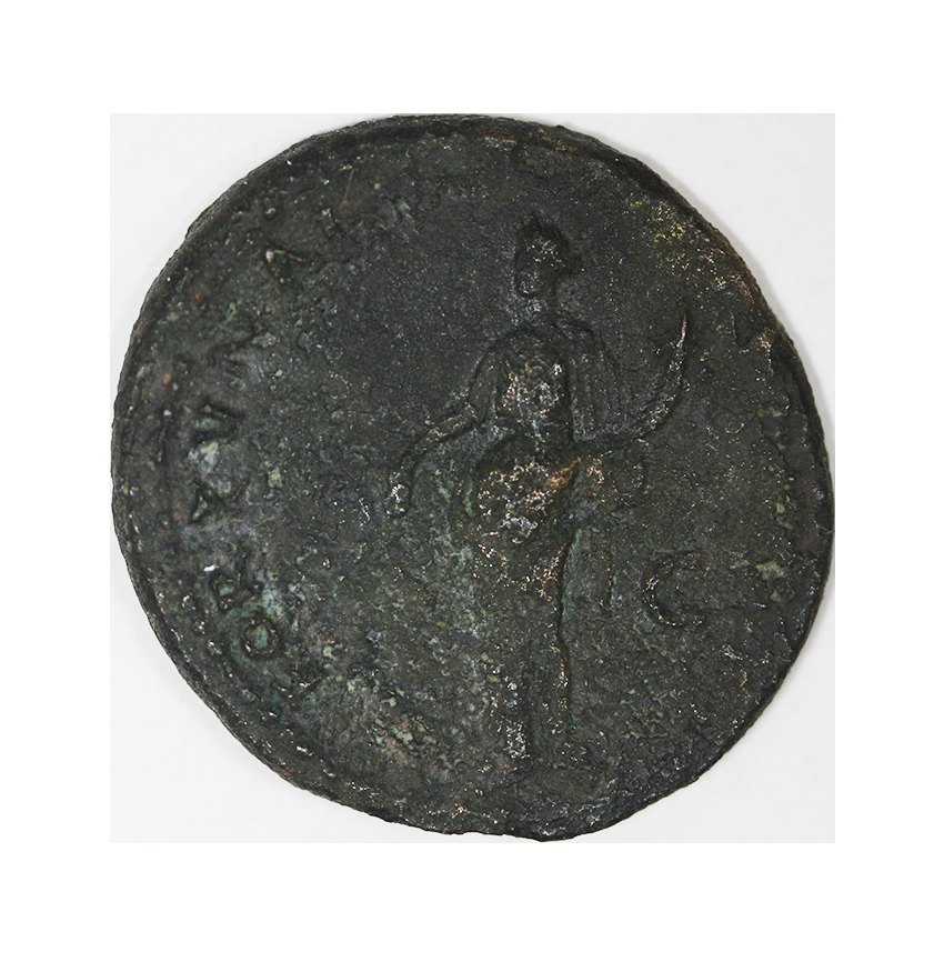  Domitianus 69-79 ,AE As Fortuna,11,35 g.   