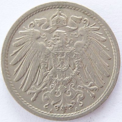  Deutsches Reich 10 Pfennig 1913 A K-N ss+   