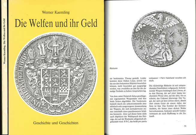  Werner Kaemling; Die Welten und ihr Geld; Geschichte und Geschichten; Braunschweig 1985   