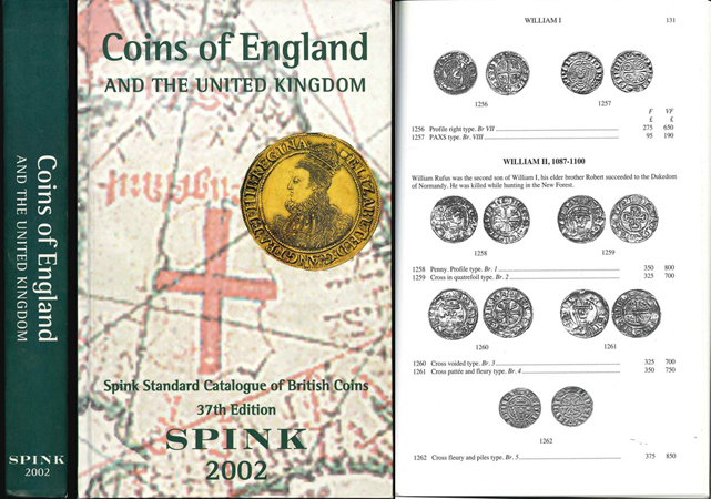  Spink; Coins of England and the United Kingsdom; Standard Catalogue of British Coins; 37 th Edition   