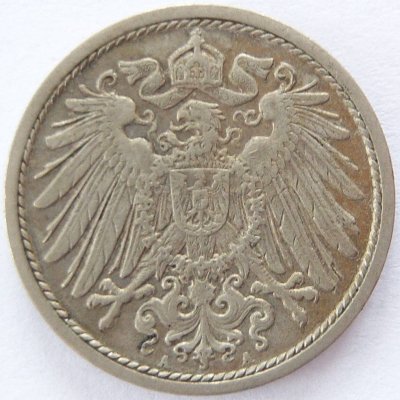  Deutsches Reich 10 Pfennig 1914 A K-N ss+   