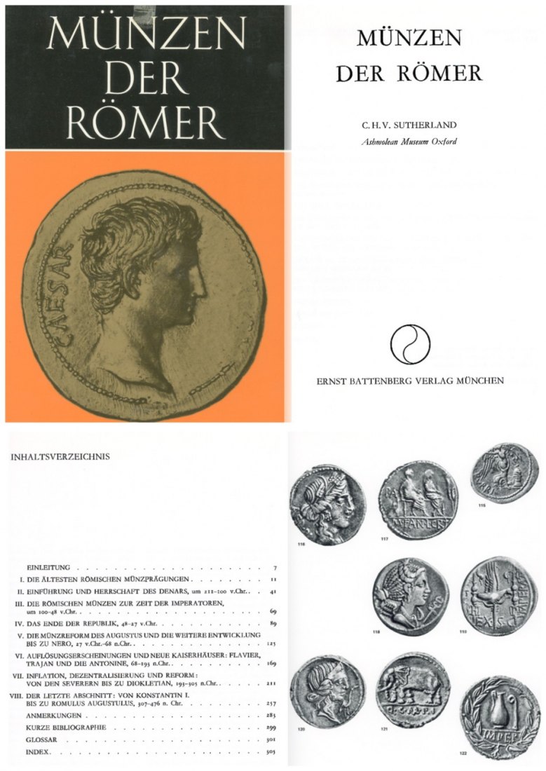  Sutherland - Münzen der Römer (Die Welt der Münzen Band 2)   