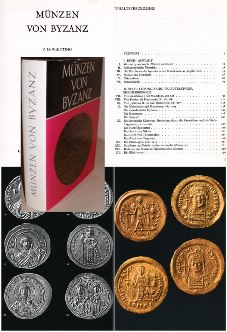  Whitting Münzen von Byzanz (Die Welt der Münzen Band 3)   