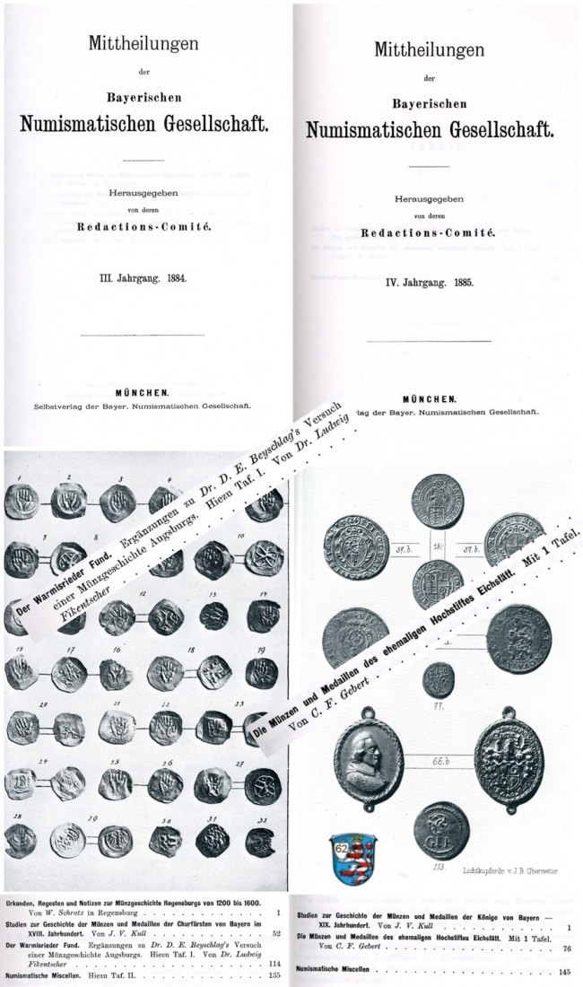  MBNG (1884-1885) - Fikentscher - Der Warmisrieder Fund (Augsburg, MA, Handheller)   