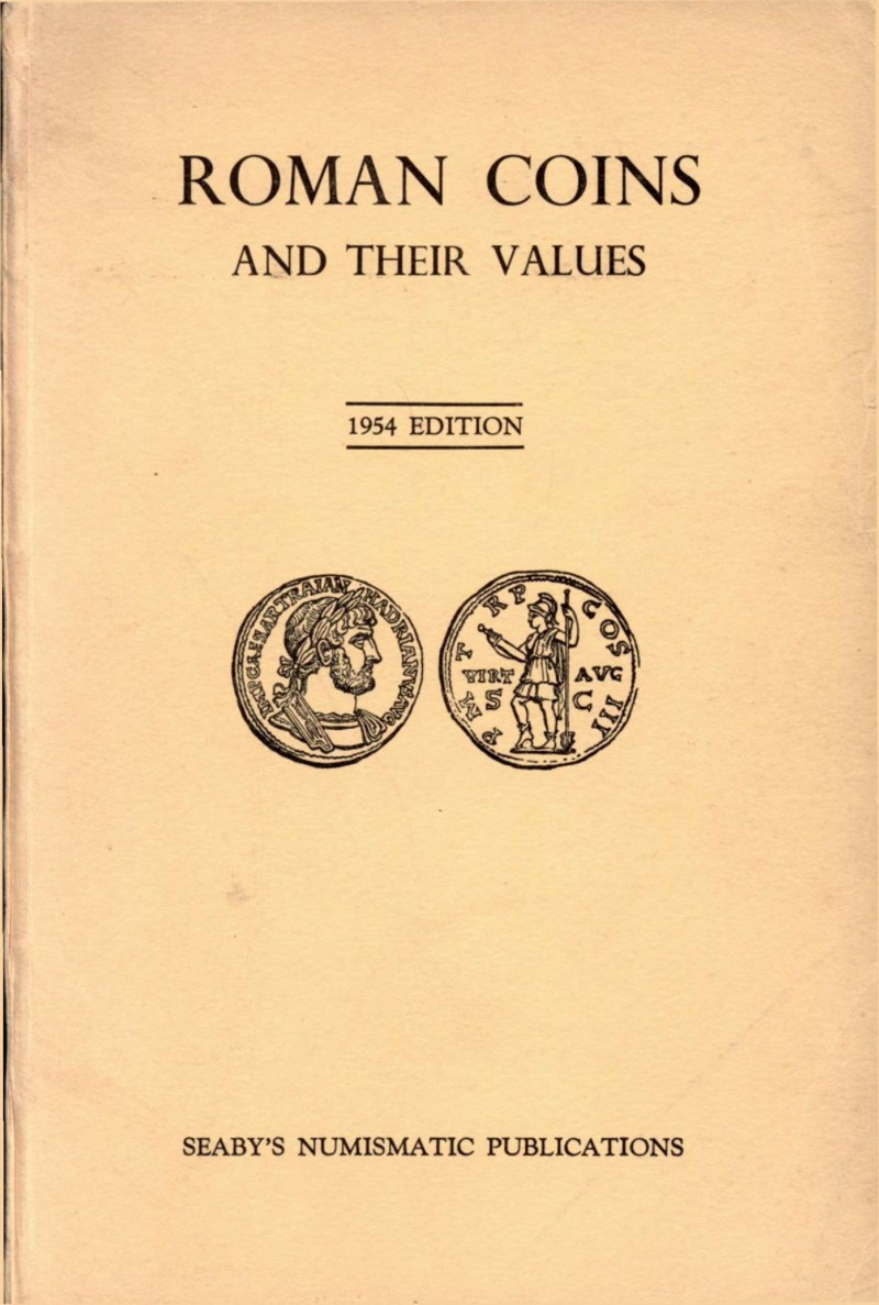  Seaby's - Roman Coins and their Values (1954)   
