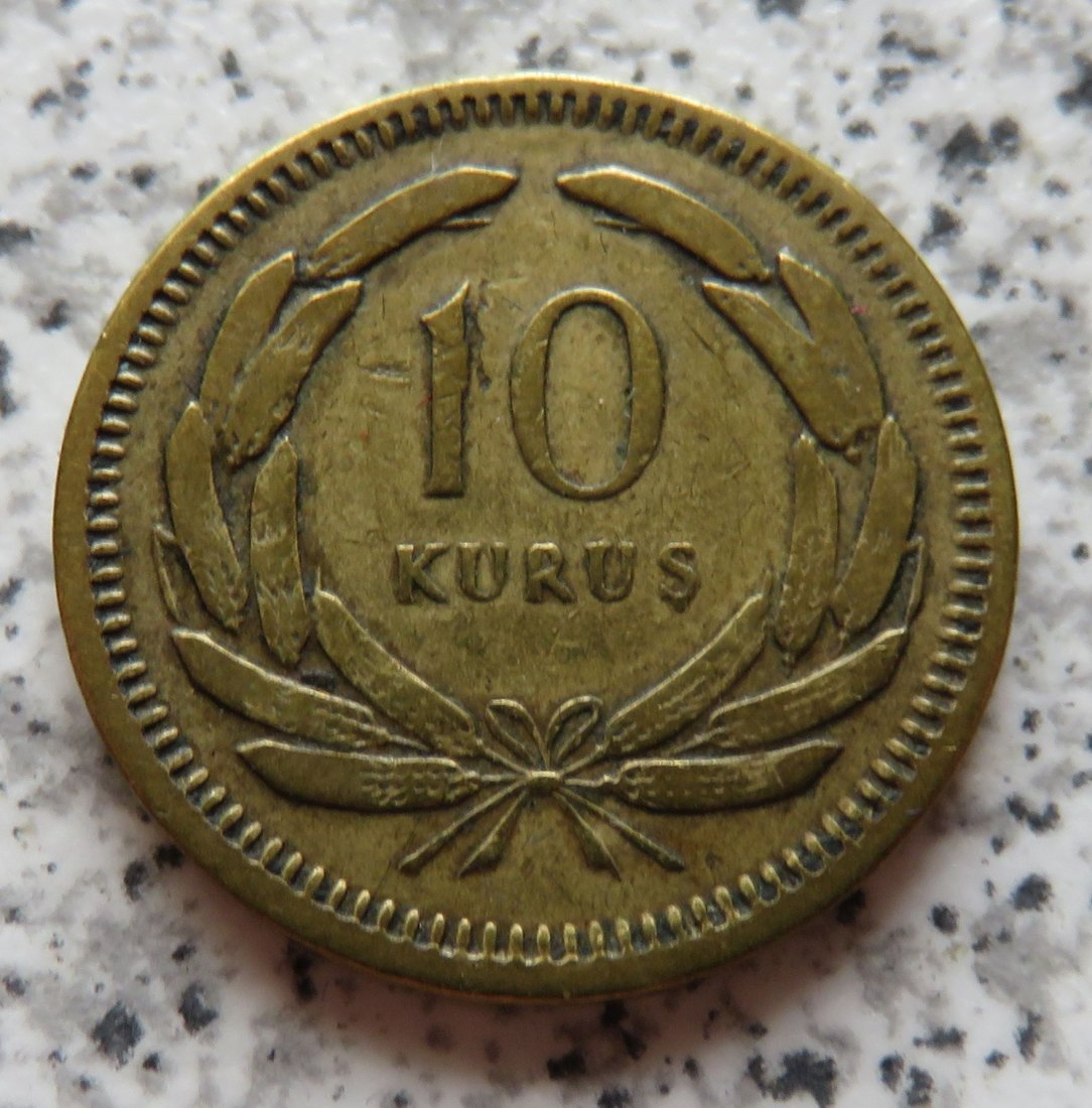  Türkei 10 Kurus 1955   