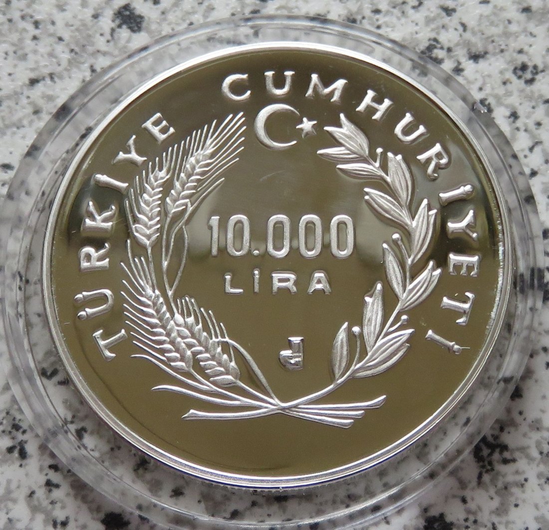  Türkei 10.000 Lira 1988, Auflage 10.000 Stück   
