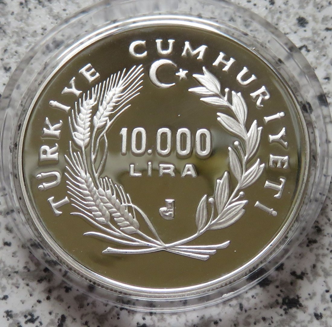  Türkei 10.000 Lira 1988, Auflage 10.000 Stück   