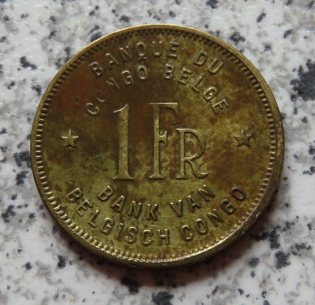  Belgisch Congo 1 Franc 1944   