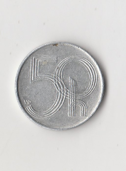  50 Heller  Tschechien 1996 (M715)   