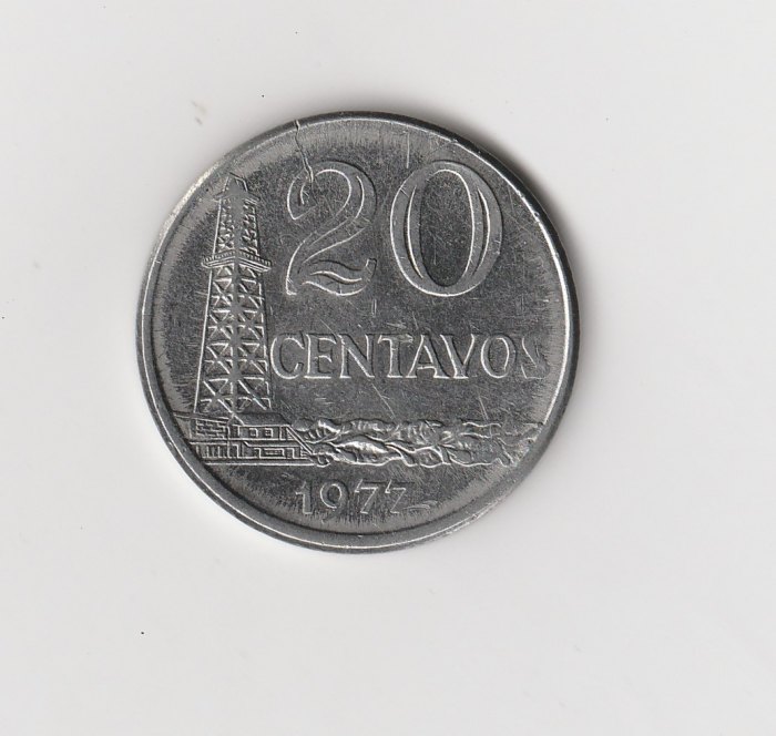  20 Centavos Brasilien 1977 (M724)   