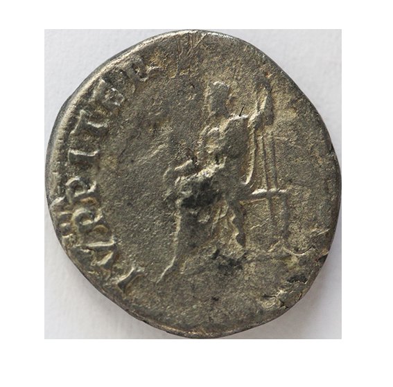  Nero 64-65 AD,AR Denarius 2,95 g.   