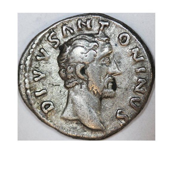 Divus Antoninus Pius , AR Denarius , 3,28 g.   