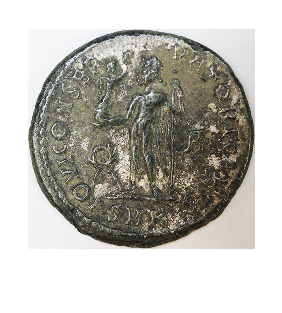  Licinius II 317-320 AD,Cyzicus,AE Folis , 2,72 g.   