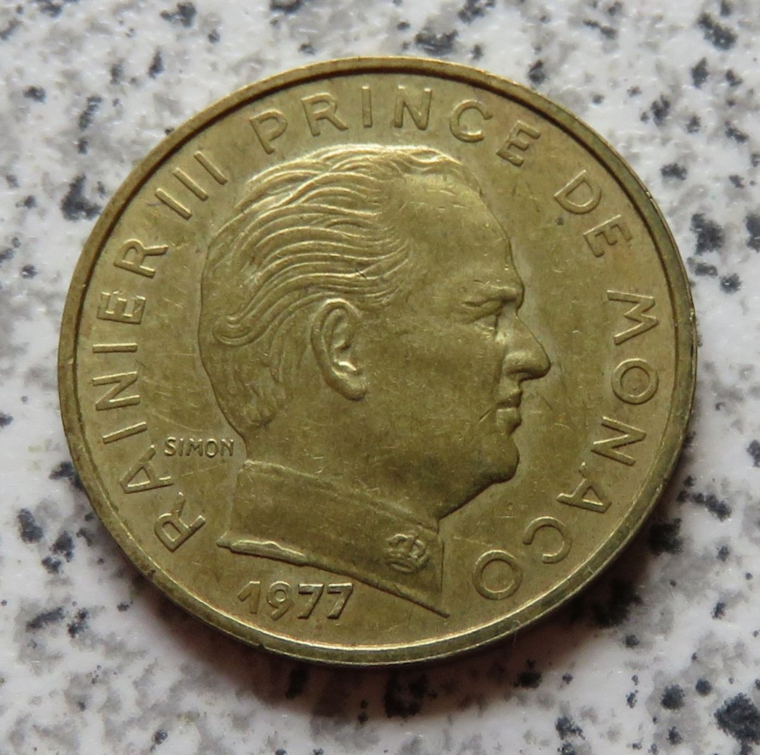  Monaco 10 Centimes 1977   