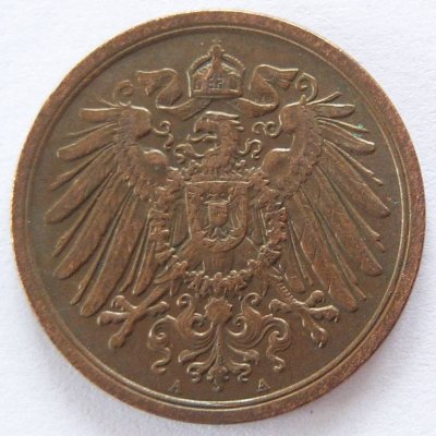  Deutsches Reich 2 Pfennig 1904 A Kupfer ss   