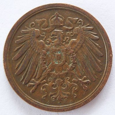 Deutsches Reich 2 Pfennig 1910 A Kupfer ss   