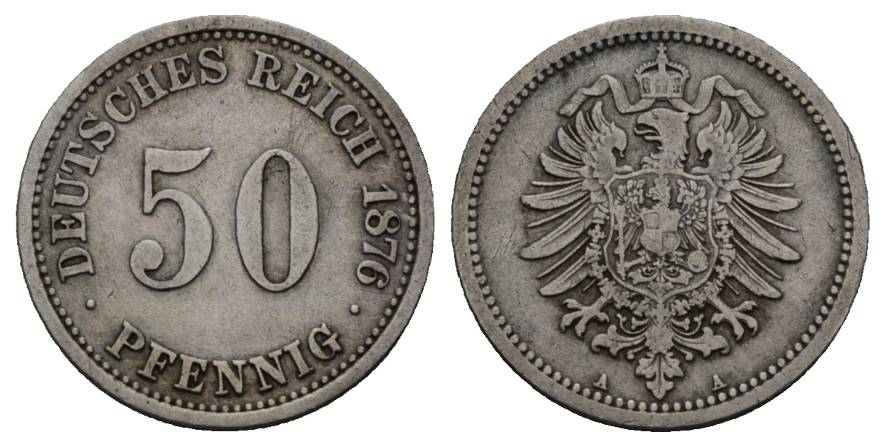  Deutsches Reich, Kleinmünze 1876   
