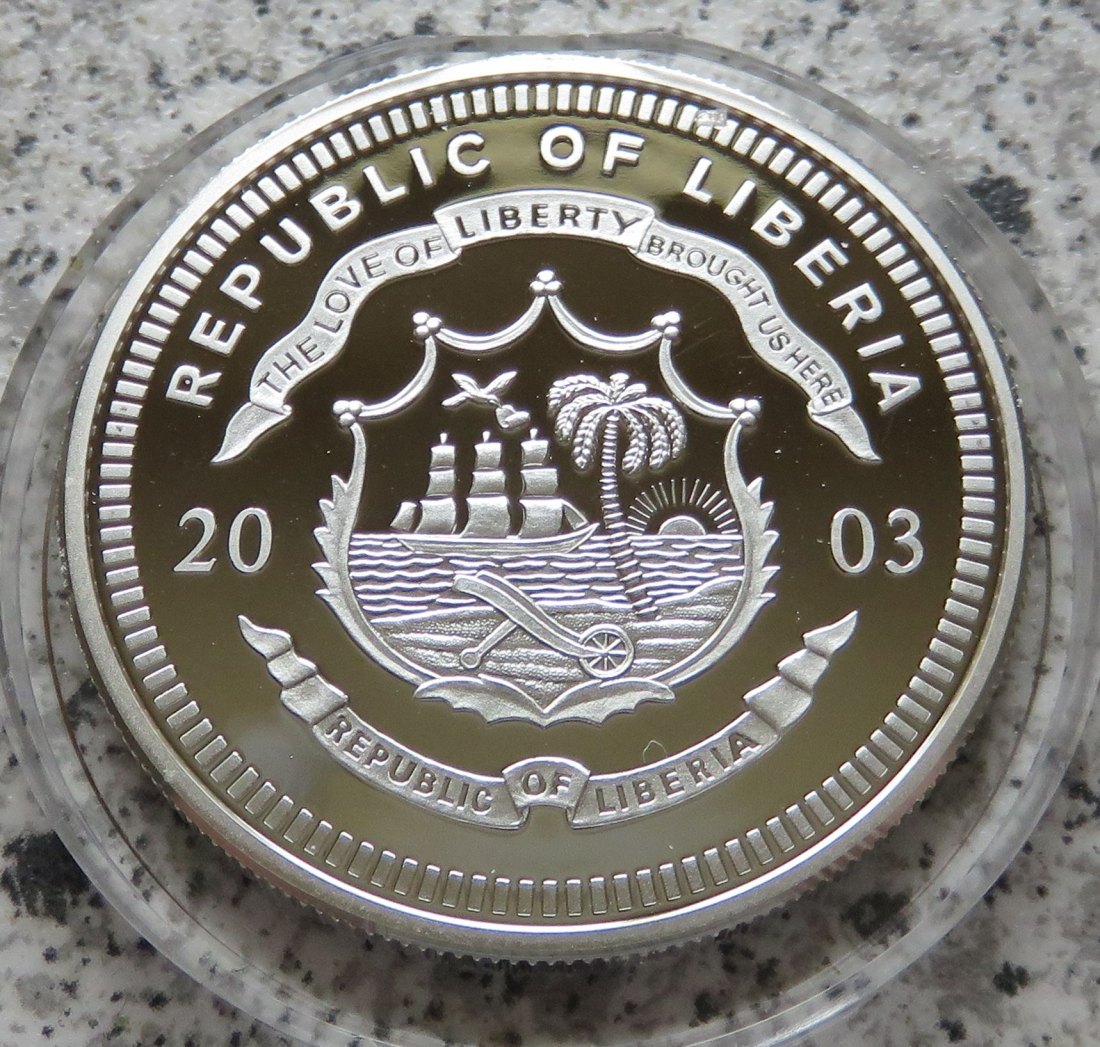  Liberia 10 Dollar 2003   