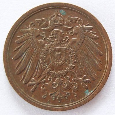  Deutsches Reich 2 Pfennig 1912 A Kupfer ss+   