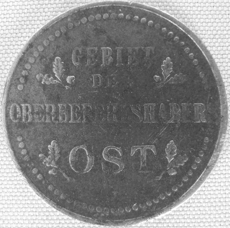  Oberbefehlshaber Ost, 3 Kopeke 1916 J, J 603   