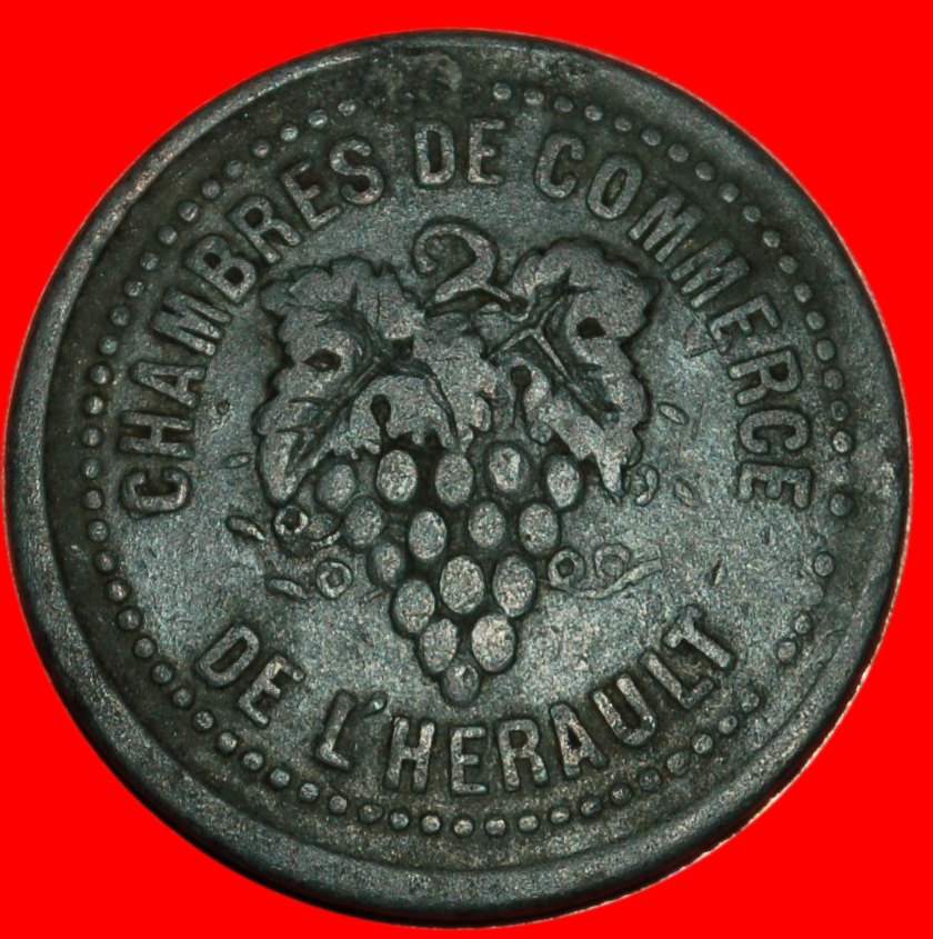  * VINE  ★ FRANCE HERAULT 10 CENTIMES ND! DISCOVERY COIN! LOW START★NO RESERVE!   