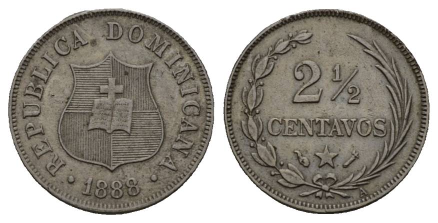  Ausland; Kleinmünze 1888   