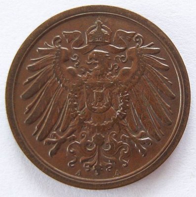  Deutsches Reich 2 Pfennig 1913 A Kupfer ss   