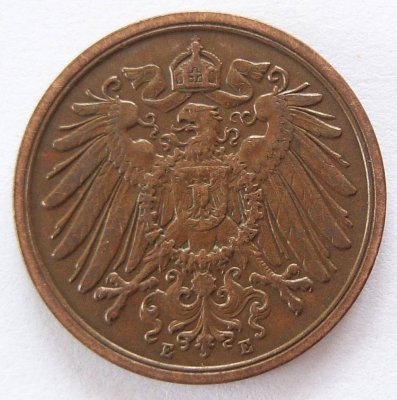  Deutsches Reich 2 Pfennig 1914 E Kupfer ss   