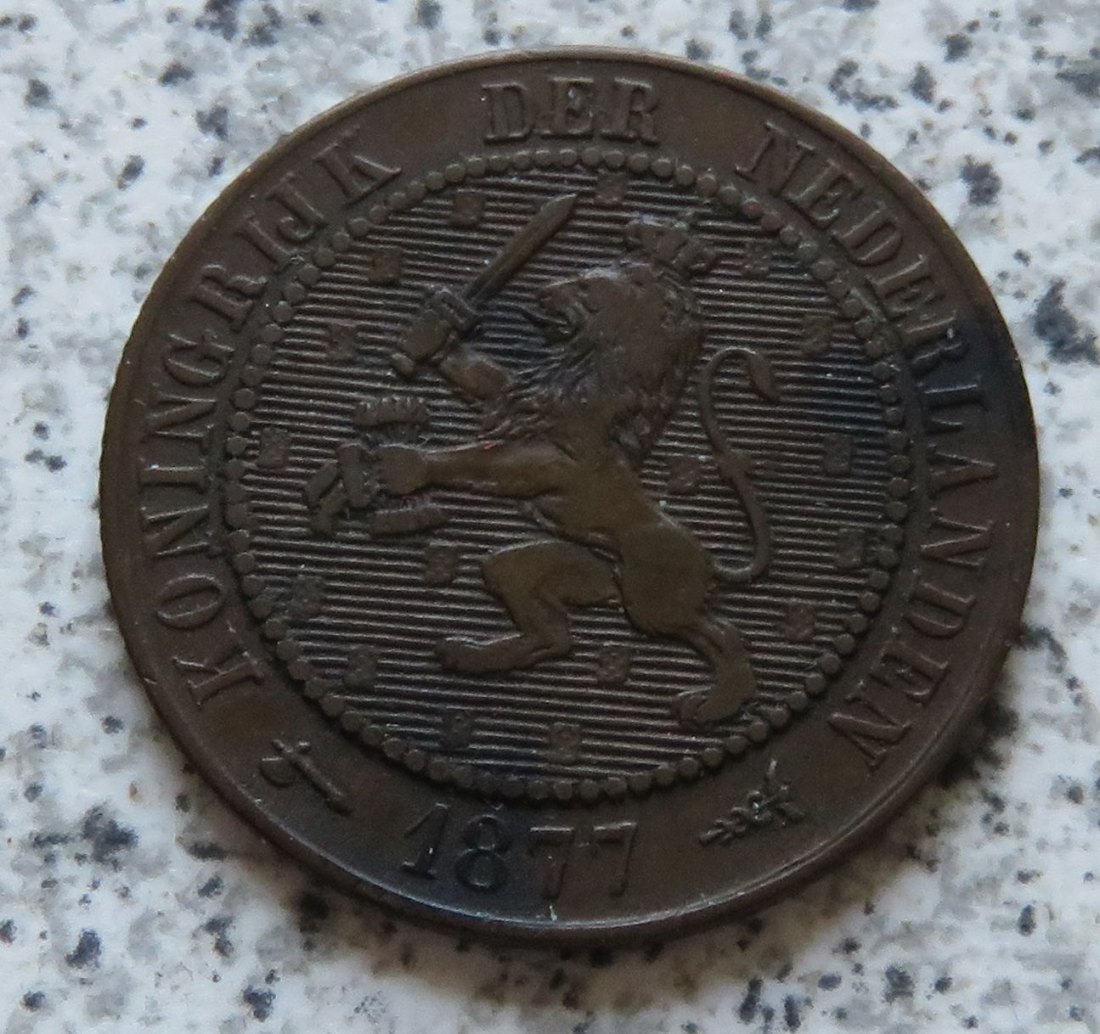  Niederlande 2,5 Cent 1877 / 2 1/2 Cent 1877   