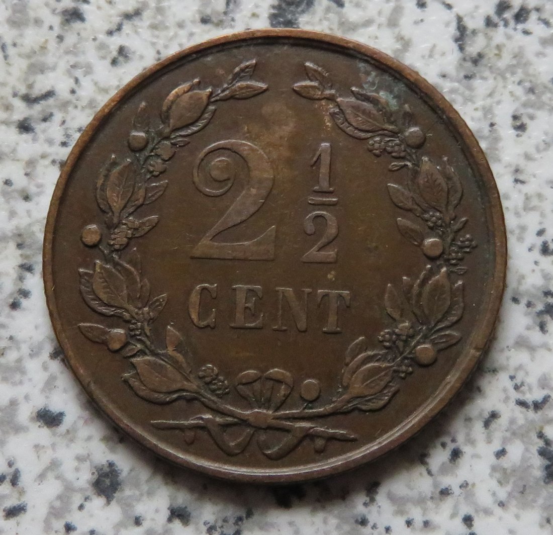  Niederlande 2,5 Cent 1886 / 2 1/2 Cent 1886   